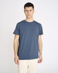 T-shirt "o-neck" | Bambusviskose | Blå -Resteröds