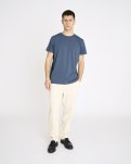 T-shirt "o-neck" | Bambusviskose | Blå -Resteröds