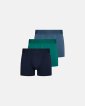Gunnar tights, 3-pak | Bambusviskose | Blå/Grøn/Lysblå - Resteröds