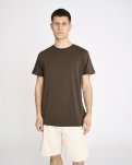 T-shirt 'o-neck' | Bambusviskose | Brun -Resteröds