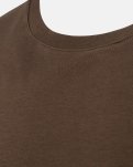 T-shirt 'o-neck' | Bambusviskose | Brun -Resteröds