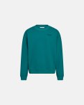 Sweatshirt crewneck "drake" | 100% bomuld | Grøn m. print -Resteröds