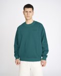 Sweatshirt crewneck "drake" | 100% bomuld | Grøn m. print -Resteröds