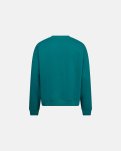 Sweatshirt crewneck "drake" | 100% bomuld | Grøn m. print -Resteröds