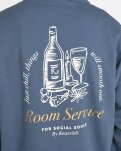Hoodie m. backprint "jay" | 100% bomuld | Blå -Resteröds
