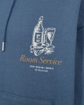 Hoodie m. backprint "jay" | 100% bomuld | Blå -Resteröds