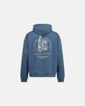 Hoodie m. backprint "jay" | 100% bomuld | Blå -Resteröds