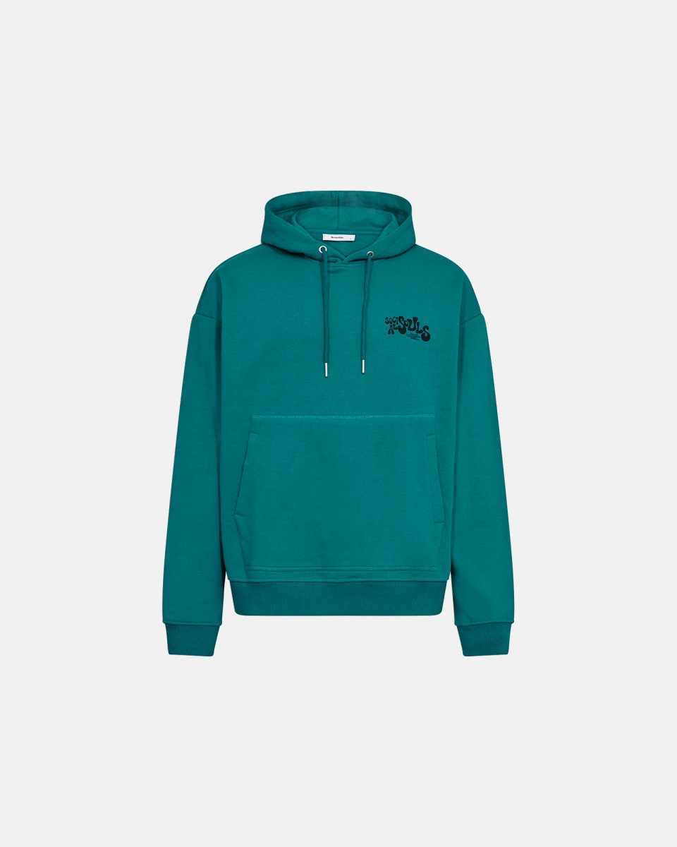 Resteröds Jay hoodie | 100% bomuld | Grøn - S