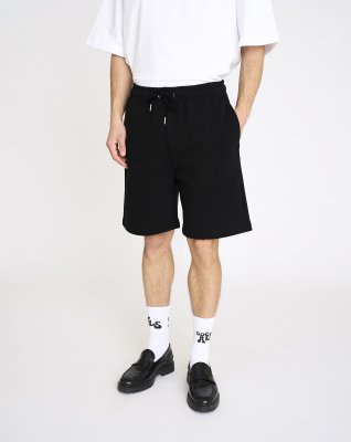 Louis sweatshorts, 100% bomuld, Sort