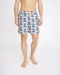 Badeshorts "willy" | 100% polyester | Blå m. mønster -Resteröds