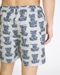 Badeshorts "willy" | 100% polyester | Blå m. mønster -Resteröds
