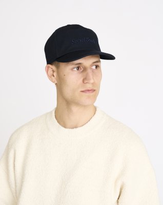 Baseball cap | 100% bomuld | Sort -Resteröds