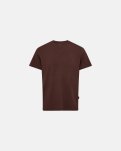 T-shirt | Bambusviskose | Brun -Dovre