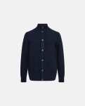 Strik cardigan, Uld, Navy
