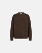 Nille pullover | Bomuld | Brun - Resteröds