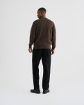 Pullover "nille" | Bomuld | Brun -Resteröds