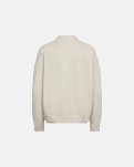Cardigan "chen" | Bomuld | Off white -Resteröds