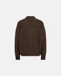 Cardigan "chen" | Bomuld | Brun -Resteröds