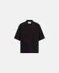 Polo t-shirt "jim" | Bomuld | Sort - Resteröds