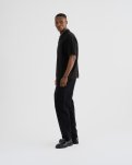 Polo t-shirt "jim" | Bomuld | Sort -Resteröds