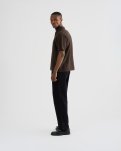 Polo t-shirt "jim" | Bomuld | Brun -Resteröds