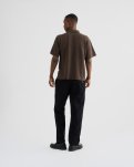 Polo t-shirt "jim" | Bomuld | Brun -Resteröds
