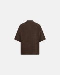 Polo t-shirt "jim" | Bomuld | Brun -Resteröds