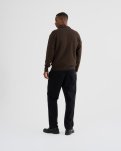 Langærmet polo "eddy" | Bomuld | Brun -Resteröds