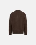 Langærmet polo "eddy" | Bomuld | Brun -Resteröds