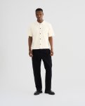 Kortærmet skjorte "george" | Bomuld | Off white -Resteröds