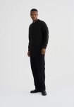 Pullover "nille" | Bomuld | Sort -Resteröds