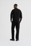 Pullover "nille" | Bomuld | Sort -Resteröds