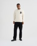 Langærmet polo "eddy" | Bomuld | Off white -Resteröds