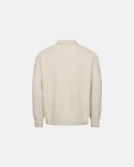 Langærmet polo "eddy" | Bomuld | Off white -Resteröds