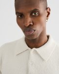 Polo t-shirt "jim" | Bomuld | Off white -Resteröds