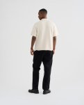 Polo t-shirt "jim" | Bomuld | Off white -Resteröds