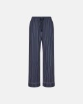 Pyjamasbukser | 100% økologisk bomuld | Navy stribet -JBS of Denmark Women