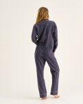Pyjamasbukser | 100% økologisk bomuld | Navy stribet -JBS of Denmark Women