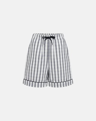 Pyjamasshorts | 100% økologisk bomuld | Navy stribet -JBS of Denmark Women