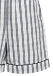 Pyjamasshorts | 100% økologisk bomuld | Navy stribet -JBS of Denmark Women