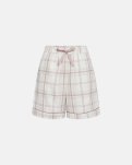 Pyjamasshorts | 100% økologisk bomuld | Rosa ternet -JBS of Denmark Women