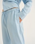 Pyjamasbukser | Bambusviskose | Lys blå -JBS of Denmark Women