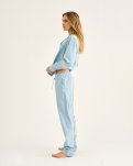 Pyjamasbukser | Bambusviskose | Lys blå -JBS of Denmark Women