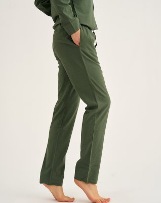 Pyjamasbukser | Bambusviskose | Grøn -JBS of Denmark Women