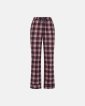 Pyjamasbukser | 100% økologisk bomuld | Rosa ternet - JBS of Denmark Women