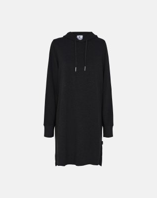 Kjole med hætte | Bambusviskose | Sort -JBS of Denmark Women
