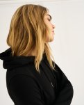 Kjole med hætte | Bambusviskose | Sort -JBS of Denmark Women