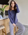 Langærmet t-shirt | Bambusviskose | Lavendel -JBS of Denmark Women