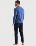Pyjamas "jersey" | 100% bomuld | Blå -JBS
