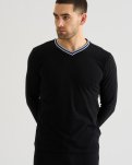 Pyjamas "jersey" | 100% bomuld | Sort -JBS